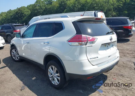 2016 Nissan Rogue S/Sl/Sv from USA, damaged, VIN KNMAT2MV0GP654639